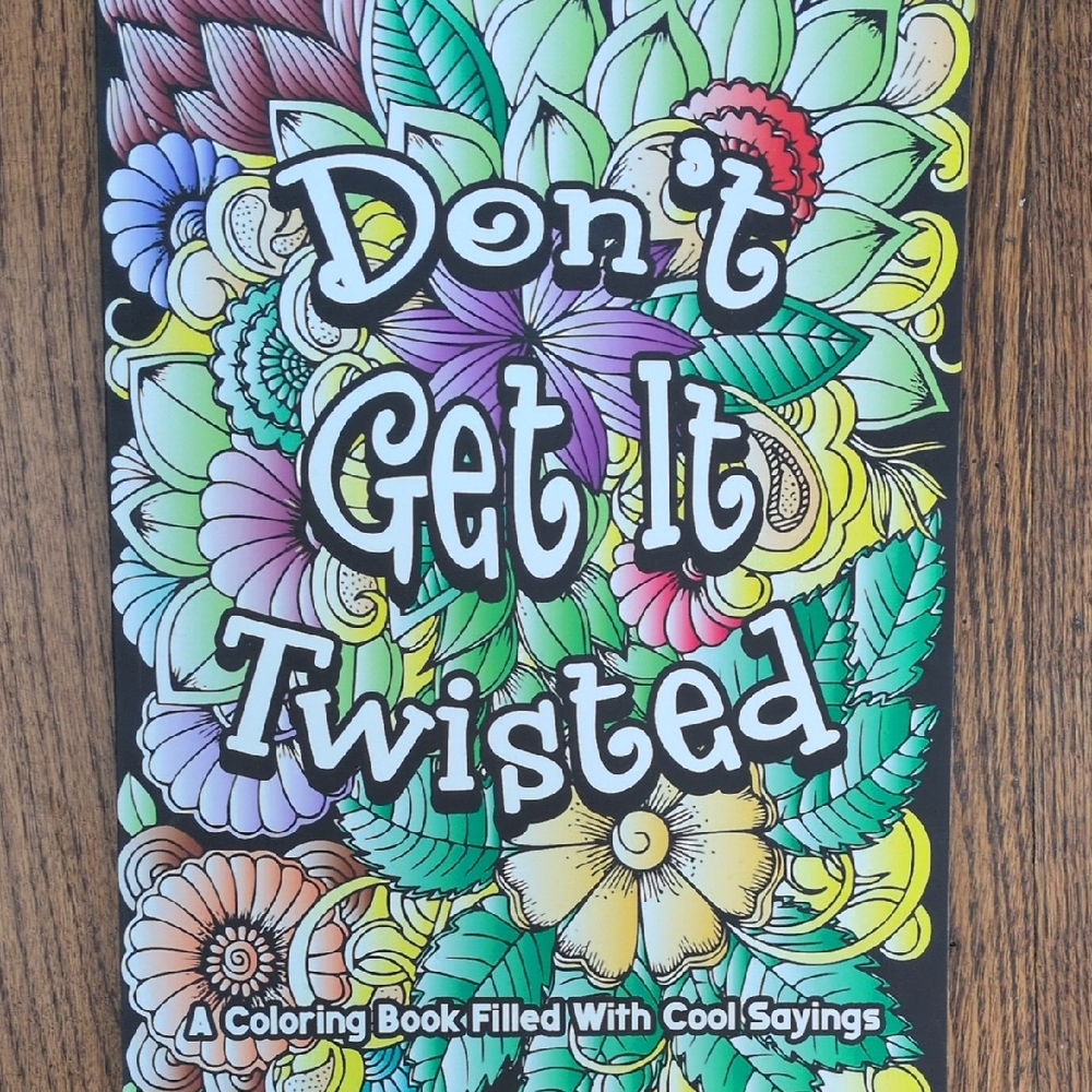 NEW Coloring Book Of Funny Sayings